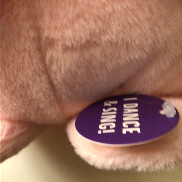 NWT Hallmark Singing + Dancing Pink Lollipop Hedgehog Stuffed Animal - Picture 4 of 4